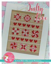 Load image into Gallery viewer, Quilty Love Cross Stitch Pattern w / DMC thread by Lori Holt It's Sew Emma
