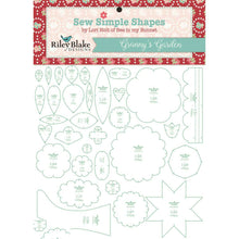 Load image into Gallery viewer, Lori Holt Granny's Garden Sew Simple Shapes Clear Plastic Stitch It Up VA
