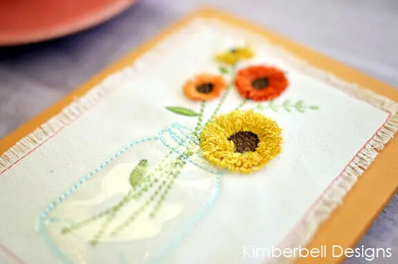 Kimberbell CD May Flowers - Machine Embroidery