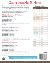 Load image into Gallery viewer, Lori Holt Quilty Barn Mix & Match Cross Stitch Pattern Stitch It Up VA