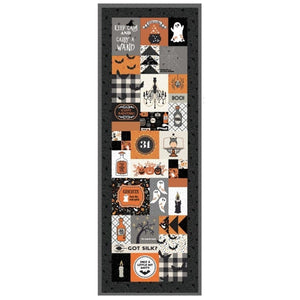 Pumpkins & Potions Ladder Quilt Kit by Kimberbell has arrived!  Having fun while making this adorable ladder quilt and showing off the finished project