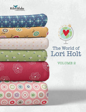 World of Lori Holt Volume 2 catalog has arrived.  Learn more about her designer fabric collections, patterns, books and more