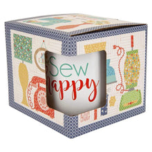 Load image into Gallery viewer, Vintage Happy 2 Sewing Machine Mug by Lori Holt
