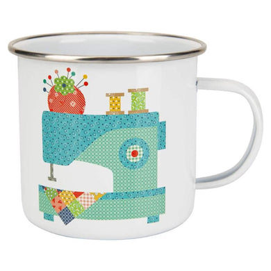 Vintage Happy 2 Sewing Machine Mug by Lori Holt