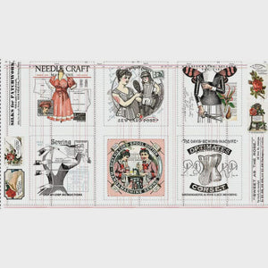 Sew Journal Digital Fabric Panels by Riley Blake 24&quot;x43&quot; Panel