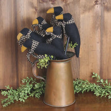 Load image into Gallery viewer, Crows on Stick Pack of 6/Primitive /Country/Home Decor