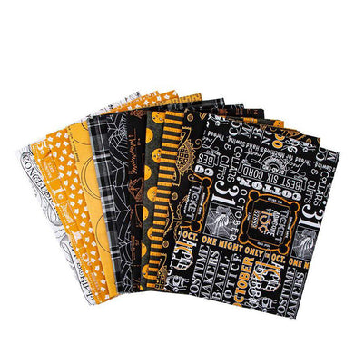 Costume Makers Act II Fabric 1/2 yard Bundle Black  by Riley Blake Designs