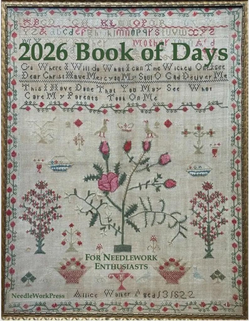 Book of Days 2026 Cross Stitchers Calendar/ Pre Order