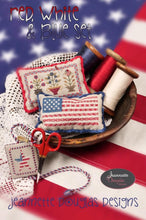 Load image into Gallery viewer, Jeanette Douglas PRE ORDER Patriotic Sampler 2 Cross Stitch Patterns