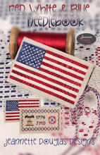 Load image into Gallery viewer, Jeanette Douglas PRE ORDER Patriotic Sampler 2 Cross Stitch Patterns