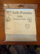 Load image into Gallery viewer, Aida French Lace OR Country French Latte Fabric 16ct 18x25in