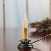 Load image into Gallery viewer, Primitive Electric Welcome Candle Lamp