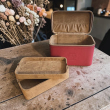 Load image into Gallery viewer, WinterBury Double Tray Needlework Case Maroon  PreOrder