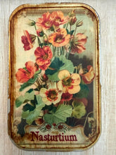 Load image into Gallery viewer, Vintage Floral Images Small Tin Cases/Each