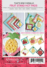 Load image into Gallery viewer, KIMBERBELL FRUIT STAND HOT PADS Machine Embroidery CD Kimberbell