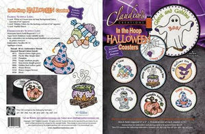Claudia's Creations, LLC Halloween Coasters Claudia&#39;s Creations