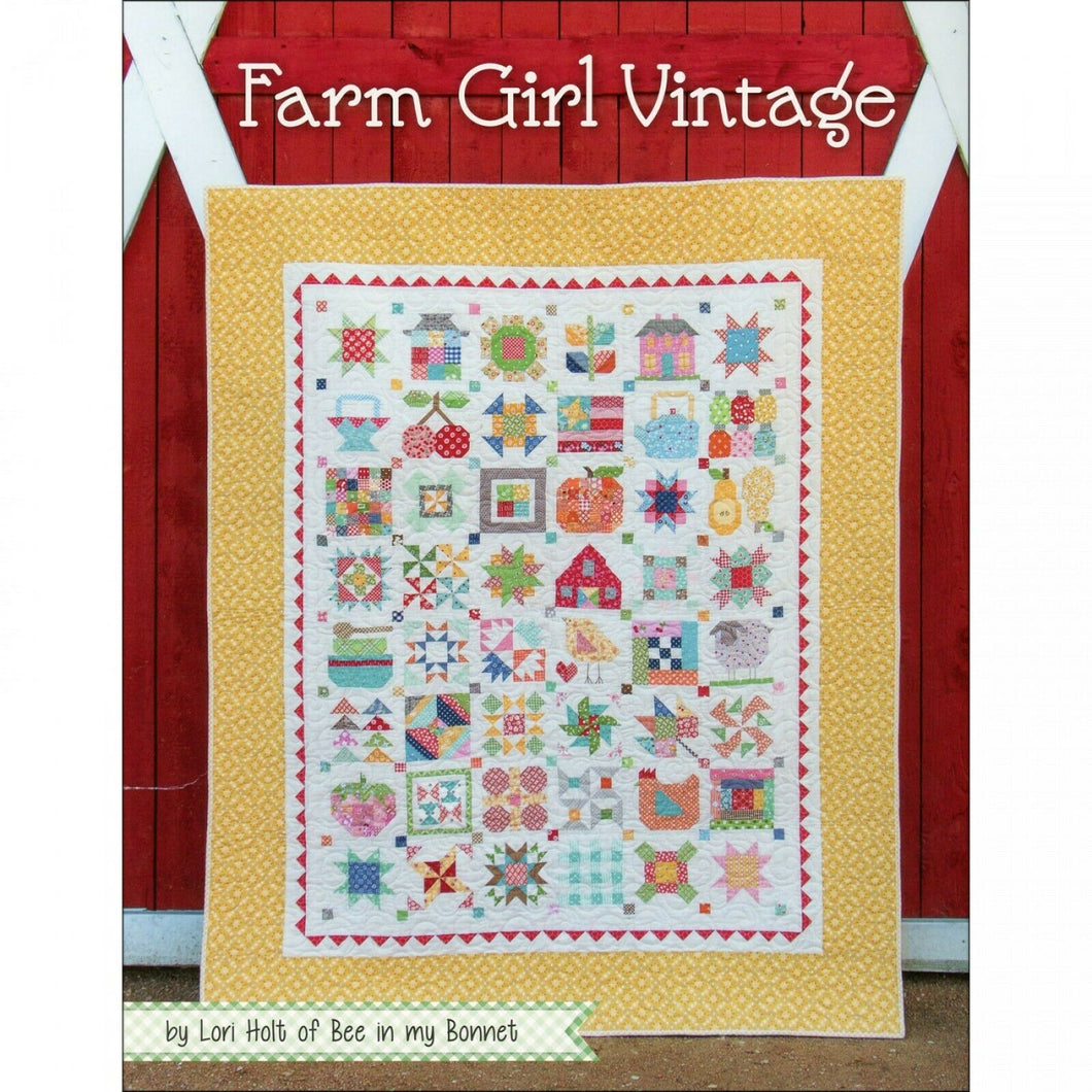 FARM GIRL VINTAGE BOOK by Lori Holt Stitch It Up VA
