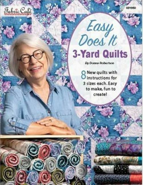 Fabric Cafe Easy Does It 3-Yard Quilts (Pattern Book) Stitch It Up VA