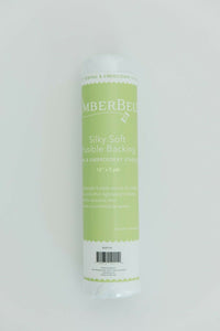 SILKY SOFT FUSIBLE BACKING by Kimberbell 12"x5 yards Kimberbell