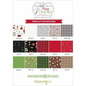 WE WHISK YOU A MERRY CHRISTMAS STRIPS (40) by Maywood Studio Maywood Studio