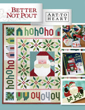 Load image into Gallery viewer, Sewing Project Holiday Book &quot;Better Not Pout &quot;by Art To Heart Art To Heart