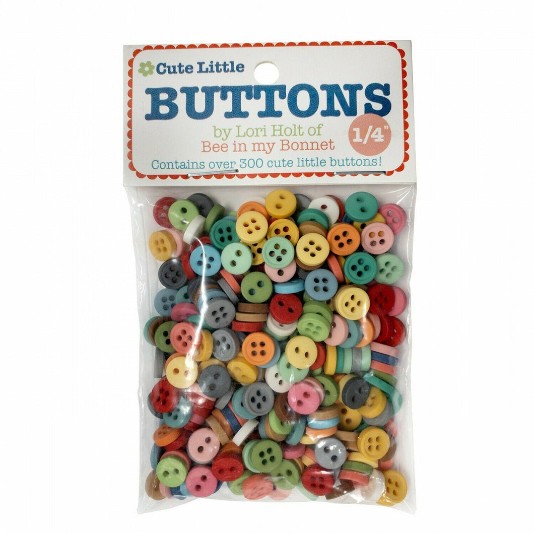 Cute Little Buttons by Lori Holt 1/4