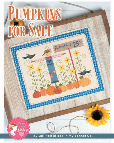 Pumpkins for Sale Cross Stitch by Lori Holt Lori Holt