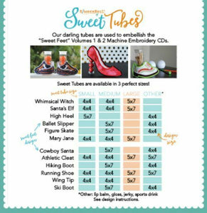 SWEET FEET TUBE(S) - CHOOSE FROM SMALL/MED/LARGE by Kimberbell Kimberbell