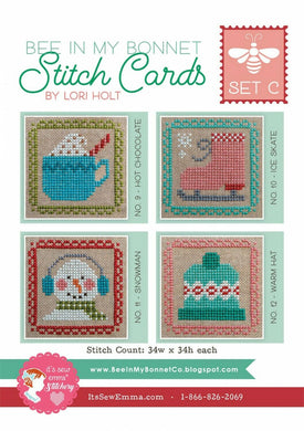 STITCH CARDS SET C by Lori Holt of Bee in my Bonnet Lori Holt