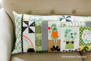Bench PIllow Luck O' The Gnome by Kimberbell ME CD Kimberbell