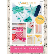 Load image into Gallery viewer, Take A Peek! Zipper Pouch ME CD by Kimberbell Designs Kimberbell