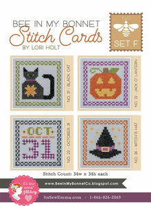 Stitch Cards Set F by Lori Holt Bee in my Bonnet