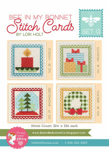 Stitch Cards by Lori Holt Set E, F G & H Lori Holt