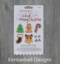 Load image into Gallery viewer, WE WHISK YOU A MERRY CHRISTMAS &quot;HOLIDAY BUTTONS&quot; by KIMBERBELL Kimberbell