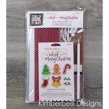 Load image into Gallery viewer, WE WHISK YOU A MERRY CHRISTMAS QUILT KIT (WHITE BORDER) EMBROIDERY Stitch It Up VA