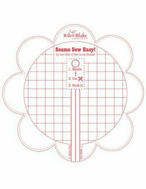 Seam Guide Seams Sew Easy! by Lori Holt of Bee in my Bonnet (Red) Lori Holt