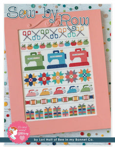 Sew By Row Cross Stitch Pattern with DMC Threads by Lori Holt Unbranded
