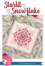 Load image into Gallery viewer, Starlit Snowflake Cross Stitch Pattern by It&#39;s Sew Emma It&#39;s Sew Emma