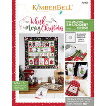 Load image into Gallery viewer, WE WHISK YOU A MERRY CHRISTMAS MACHINE EMBROIDERY(ME) CD by KIMBERBELL Kimberbell