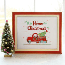 Load image into Gallery viewer, I&#39;ll Be Home For Christmas Cross Stitch Pattern by Beverly McCullough Beverly McCullough
