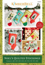 Load image into Gallery viewer, Noel&#39;s Quilted Stockings ME CD by Kimberbell Designs NEW Kimberbell