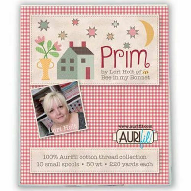 Prim Thread Box Collection From Aurifil 50wt 10 small spools by Lori Holt Aurifil