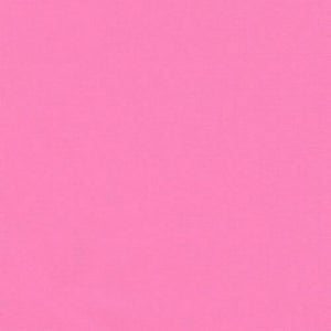Candy Pink Solid Kona Fabric by Robert Kaufman SBY Robert Kaufman