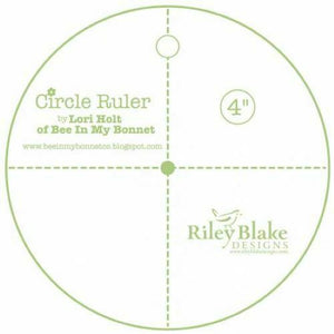 Circle Ruler Choose from 2 inch or 4 inch by Lori Holt Riley Blake