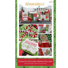 Load image into Gallery viewer, BENCH PILLOW GINGER&#39;S KITCHEN ME CD by Kimberbell Kimberbell