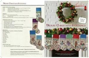 CLAUDIA'S CREATIONS MERRY CHRISTMAS STOCKINGS ME CD Stitch It Up VA