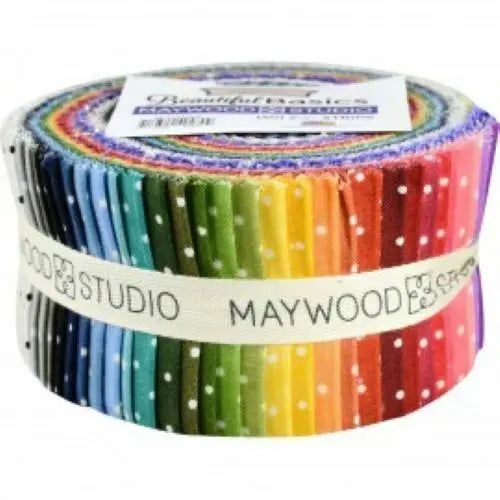 Dot Fabric Strips Various Colors by Maywood Studio MAYWOOD STUDIO