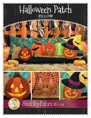 HALLOWEEN PATCH PILLOW PATTERN BOOK Shabby Fabrics
