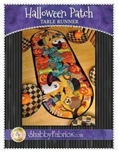 Load image into Gallery viewer, HALLOWEEN PATCH TABLE RUNNER PATTERN Shabby Fabrics