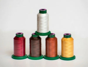ISACORD EMBROIDERY THREAD 1000m "FALL KIT"- 5 count Isacord